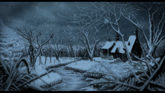 The Monkey's Paw (2010): Cottage snow